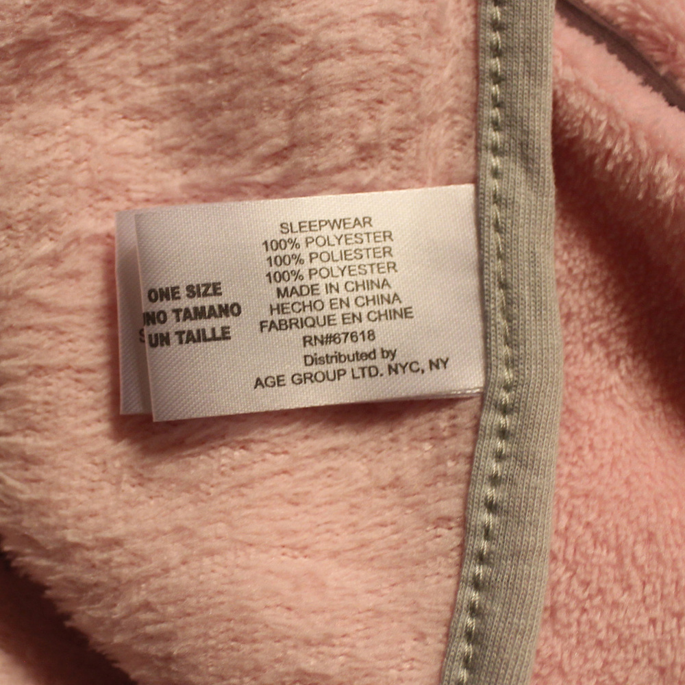 NWT PJ Couture Women's Bunny Hooded Couch Wrap - Picture 6 of 6